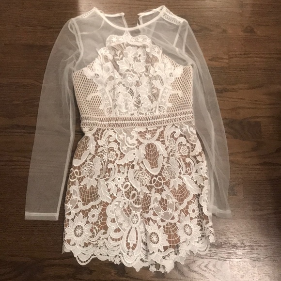 Pants - Blithe NWT White Romper